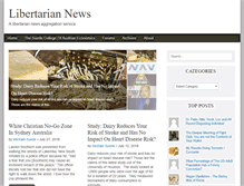 Tablet Screenshot of libertariannews.org